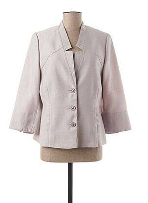 Veste chic poches beige GUY DUBOUIS femme