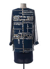 Robe mi-longue bleu GUY DUBOUIS pour femme seconde vue
