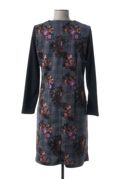 Robe mi-longue noir GUY DUBOUIS pour femme