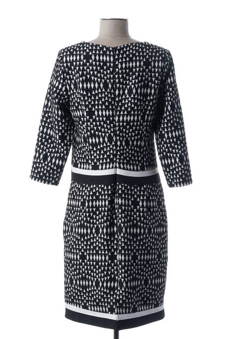 Robe mi-longue noir GUY DUBOUIS pour femme