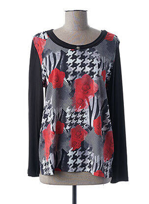 T-shirt manches longues manches longues rouge GUY DUBOUIS femme