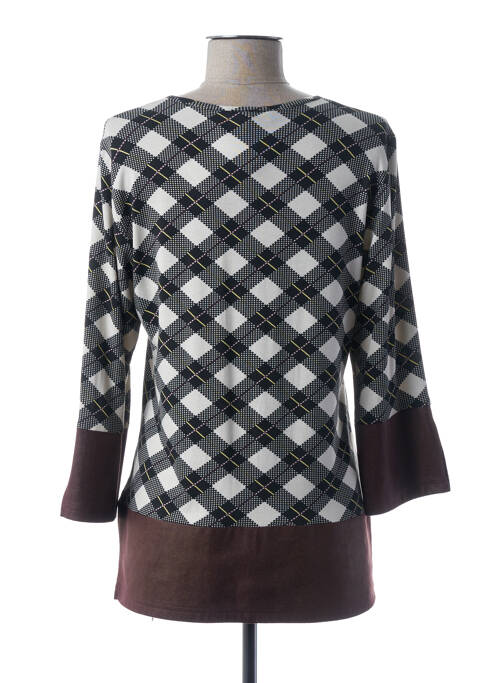 Top marron GUY DUBOUIS pour femme