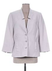 Veste chic gris FRANCE RIVOIRE pour femme seconde vue