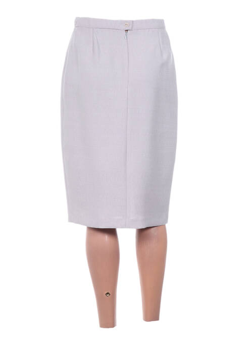 Jupe mi-longue beige IMPULSION pour femme