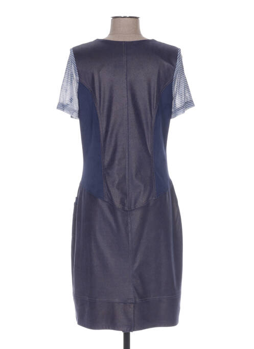 Robe mi-longue bleu MERI & ESCA pour femme