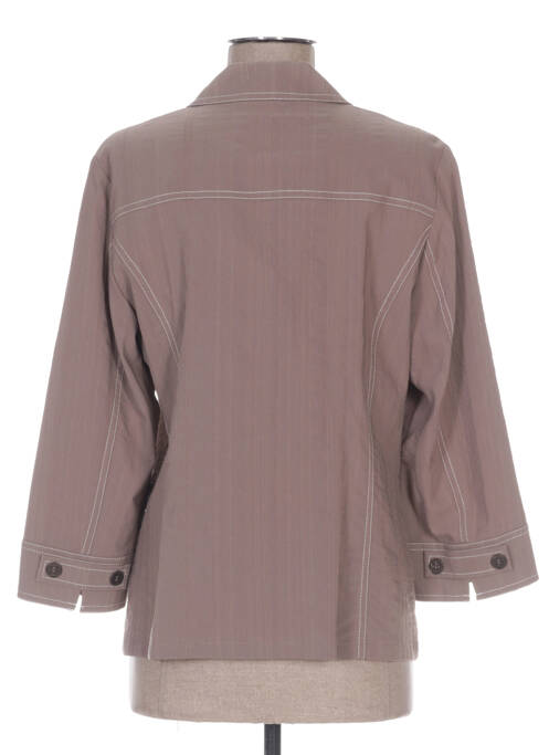Veste casual marron GUY DUBOUIS pour femme