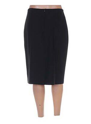 Jupe mi-longue noir FRANCE RIVOIRE femme