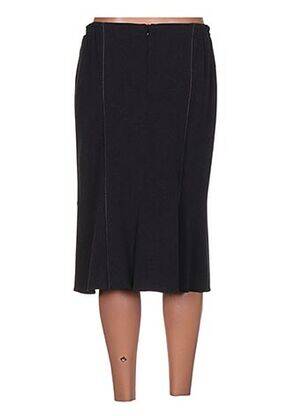 Jupe mi-longue gris FRANCE RIVOIRE femme