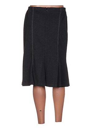 Jupe mi-longue gris IMPULSION femme