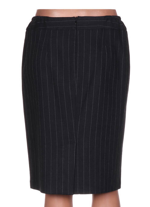 Jupe mi-longue gris GUY DUBOUIS pour femme