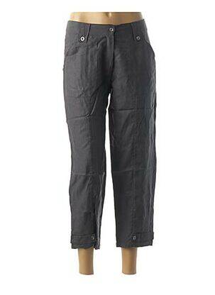 Pantacourt gris MALOKA pour femme