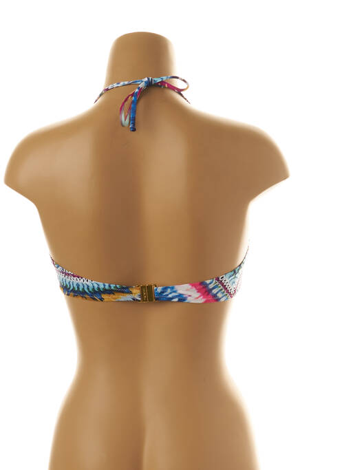 Haut de maillot de bain haut soutien-gorge moulé haut soutien-gorge moulé bleu PROMISE femme