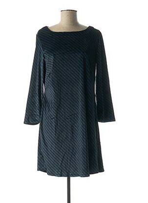Robe mi-longue manches longues manches longues bleu DENIM &DRESS femme