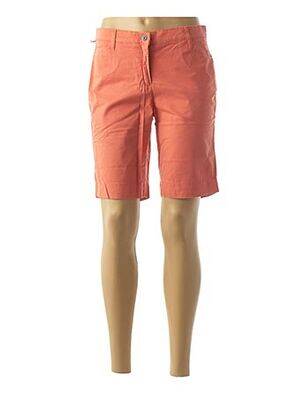 Bermuda taille basse taille basse orange COUTURIST femme