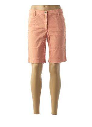 Bermuda taille basse taille basse orange COUTURIST femme