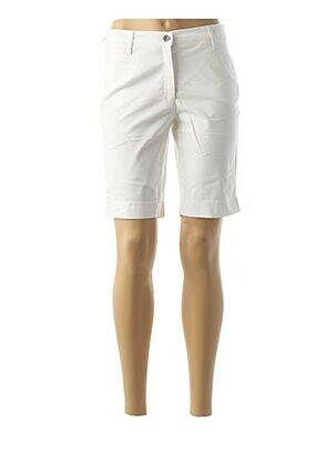 Bermuda taille basse taille basse blanc COUTURIST femme