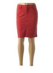 Jupe mi-longue rouge COUTURIST pour femme seconde vue