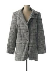 Manteau long gris DENIM &DRESS pour femme seconde vue