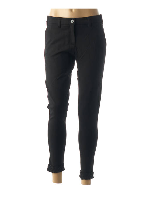 Pantalon 7/8 noir DENIM &DRESS pour femme