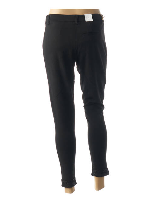 Pantalon 7/8 noir DENIM &DRESS pour femme