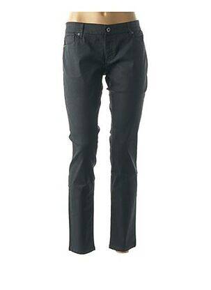 Pantalon coupe droite taille normale gris COUTURIST femme