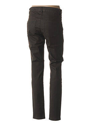 Pantalon slim taille basse marron COUTURIST femme