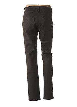 Pantalon skinny taille normale marron COUTURIST femme