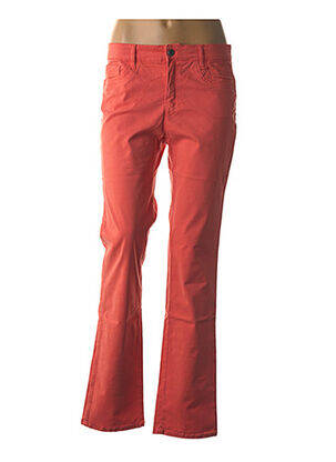 Pantalon taille haute taille haute orange COUTURIST femme