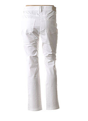 Pantalon taille haute taille haute blanc COUTURIST femme