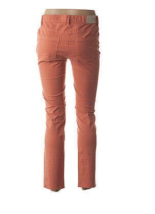 Pantalon taille haute taille haute orange COUTURIST femme