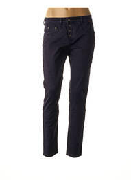 Pantalon poches taille haute bleu COUTURIST femme