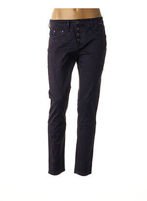 Pantalon poches taille haute bleu COUTURIST femme