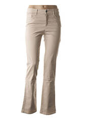 Pantalon droit beige COUTURIST pour femme seconde vue