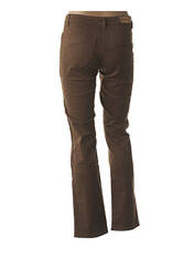 Pantalon droit marron COUTURIST pour femme seconde vue