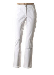 Pantalon slim blanc COUTURIST pour femme seconde vue