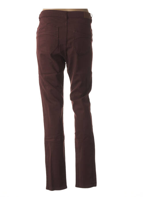 Jeans coupe slim rouge COUTURIST pour femme