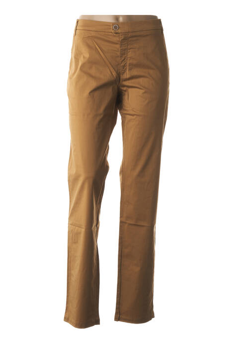 Pantalon droit marron COUTURIST pour femme