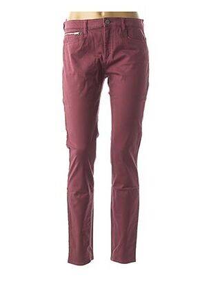 Pantalon taille haute taille haute rouge COUTURIST femme