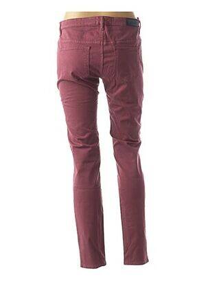Pantalon taille haute taille haute rouge COUTURIST femme