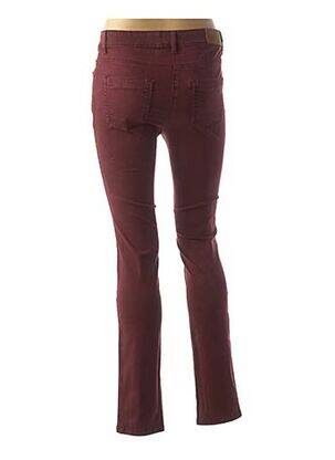 Pantalon slim taille normale rouge COUTURIST femme