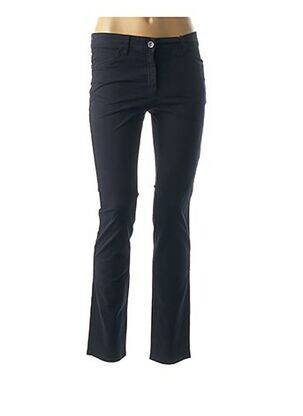 Pantalon slim taille normale bleu COUTURIST femme
