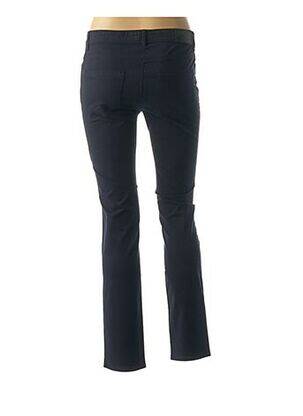 Pantalon slim taille normale bleu COUTURIST femme