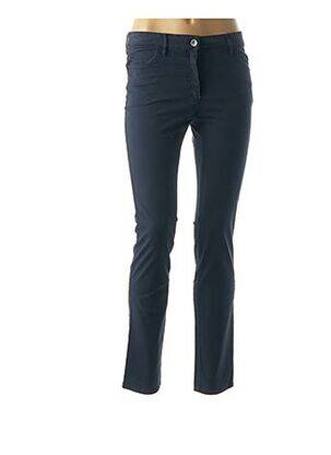 Pantalon poches taille normale bleu COUTURIST femme