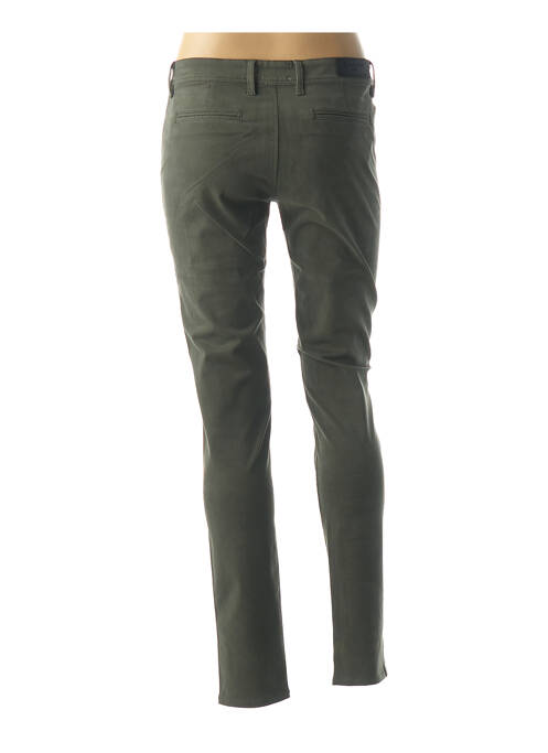 Pantalon slim taille basse vert COUTURIST femme