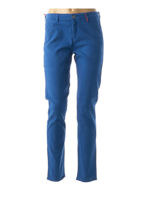 Pantalon chino bleu COUTURIST pour femme