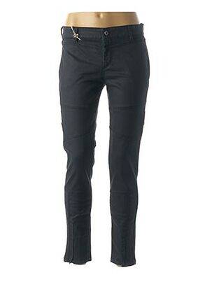 Pantalon poches taille basse bleu COUTURIST femme