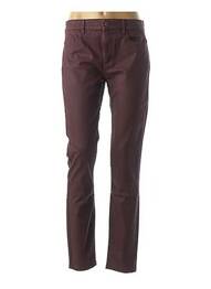 Pantalon poches taille normale rouge COUTURIST femme