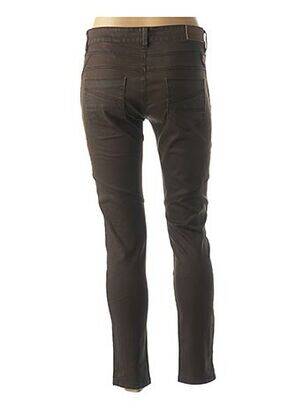 Pantalon poches taille basse marron COUTURIST femme
