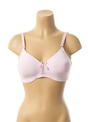 Lingerie maternité tissage dentelle rose GEMMA femme