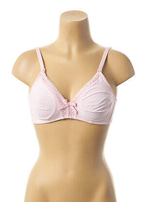 Lingerie maternité sans armature rose GEMMA femme
